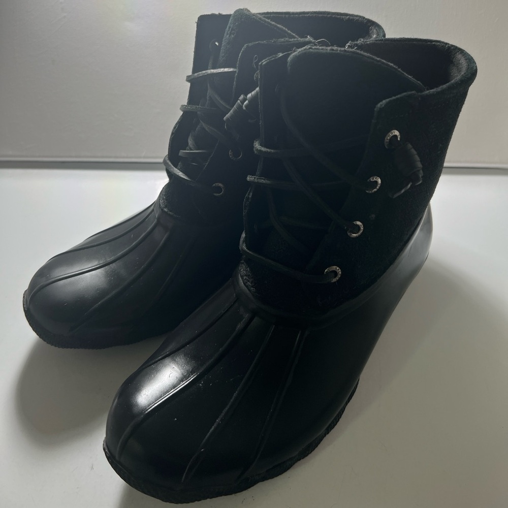 Sperry rain booties